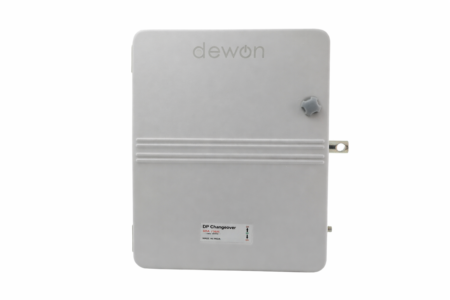 Double Pole Manual Changeover