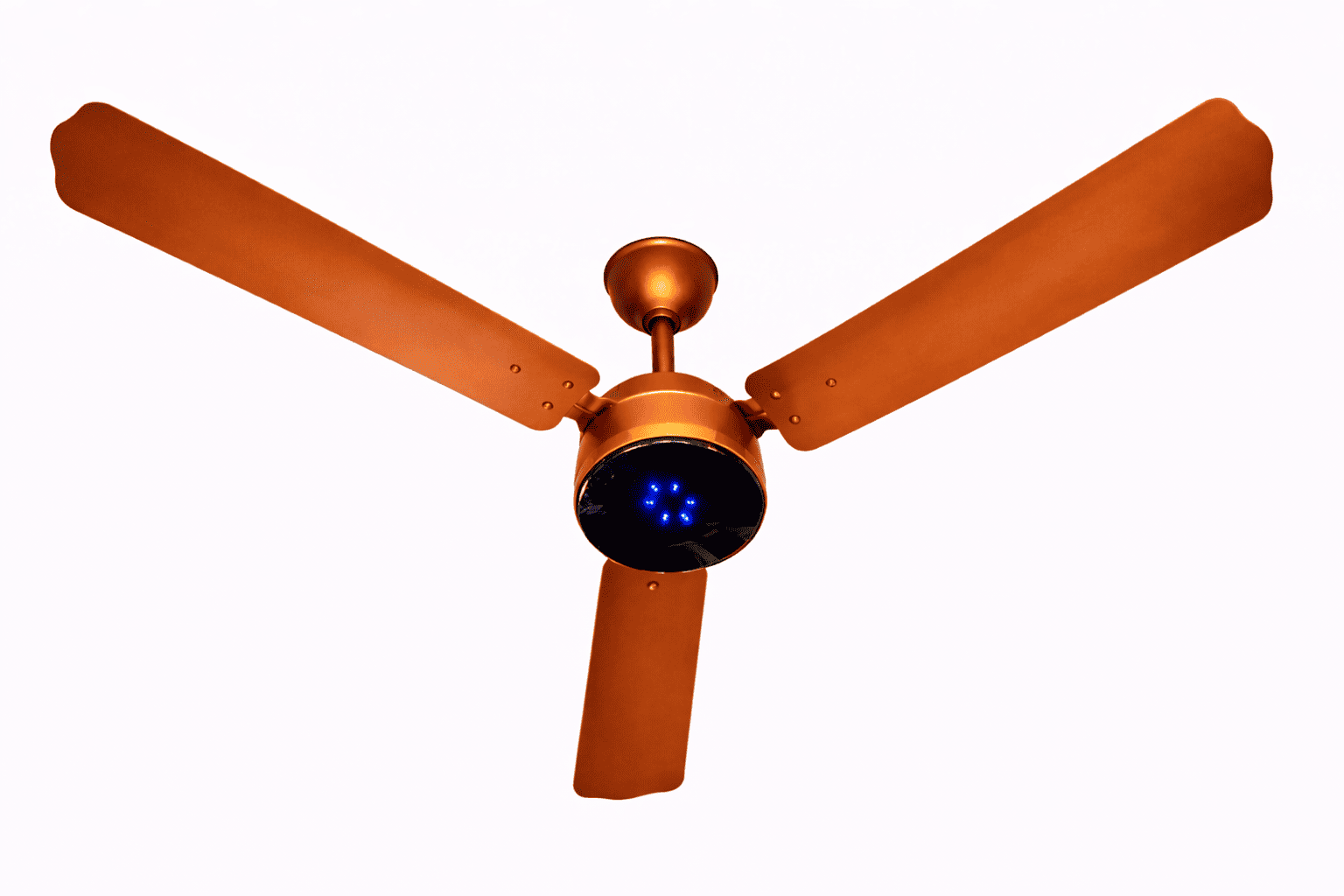 Dewon Freeza 1200mm BLDC Ceiling Fan with 7 LED - Rusty Copper | 30W | Boost Mode
