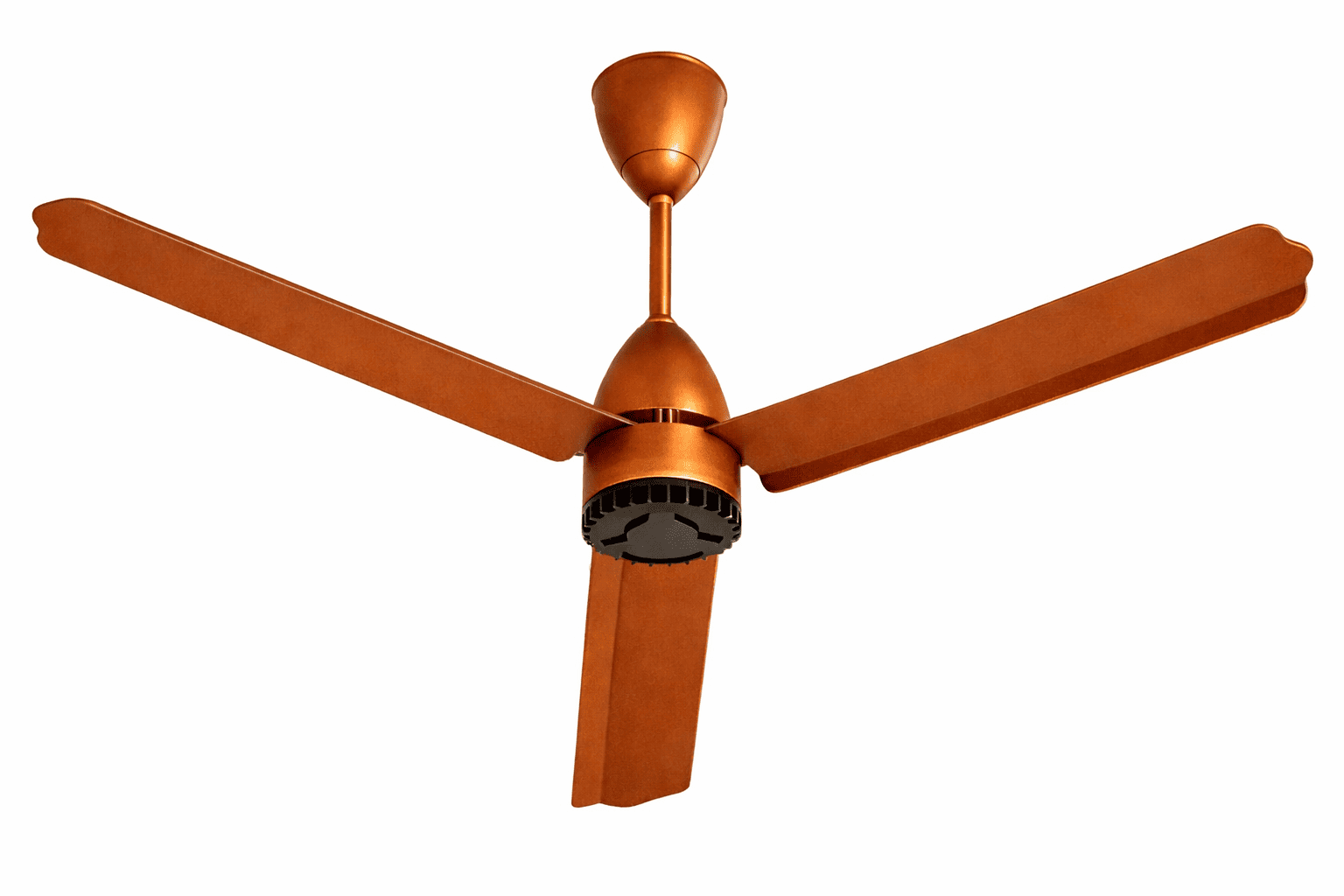 Dewon Froster 1200mm BLDC Ceiling Fan with Blink LED - Rusty Copper Finish | 30W