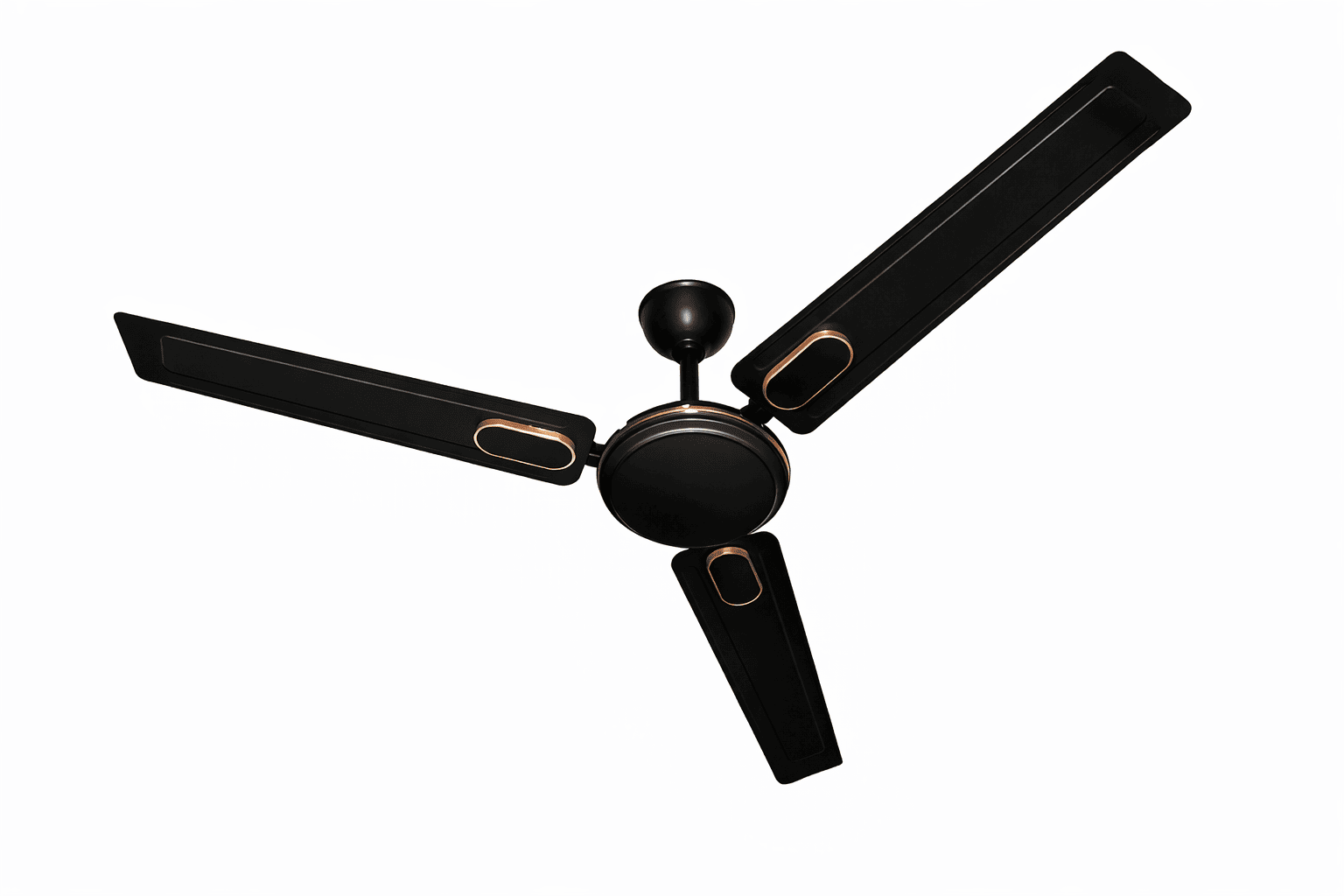 Dewon Glacia 1200mm BLDC Ceiling Fan - Black |27W | 215 CMM | Energy Saving