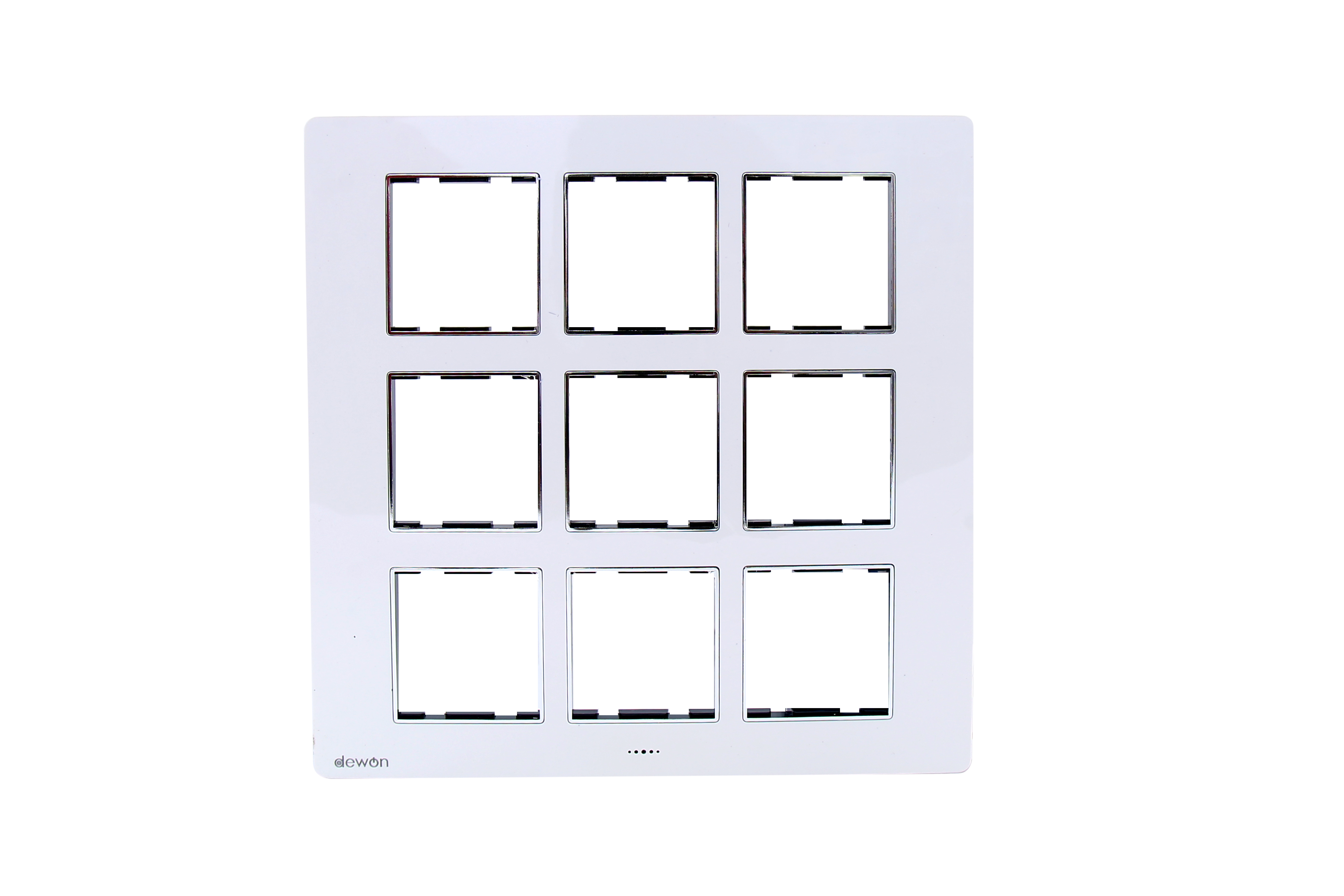 Dewon Electric SilverLine 18 Module Plate