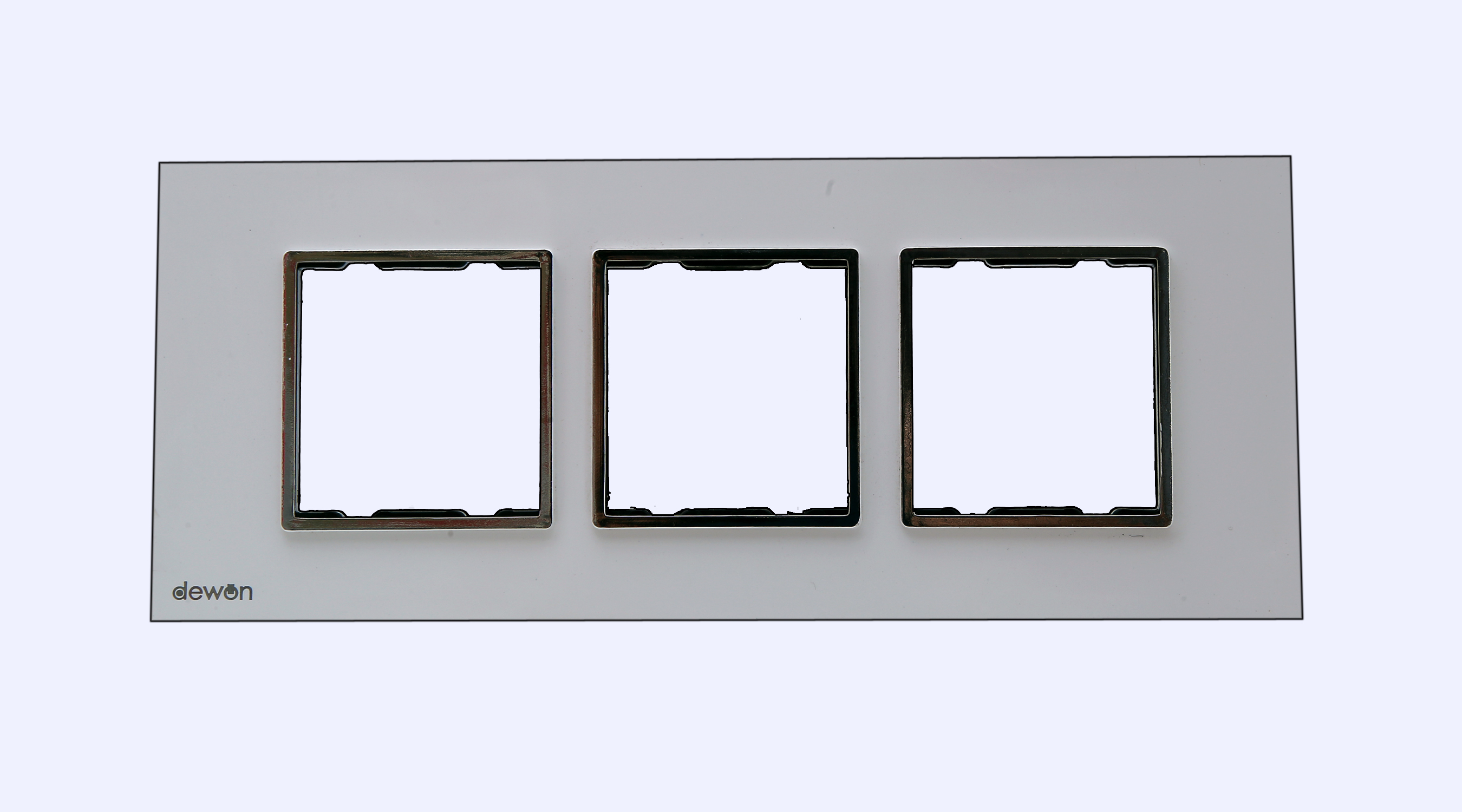 Dewon Electric SilverLine 6 Module Plate