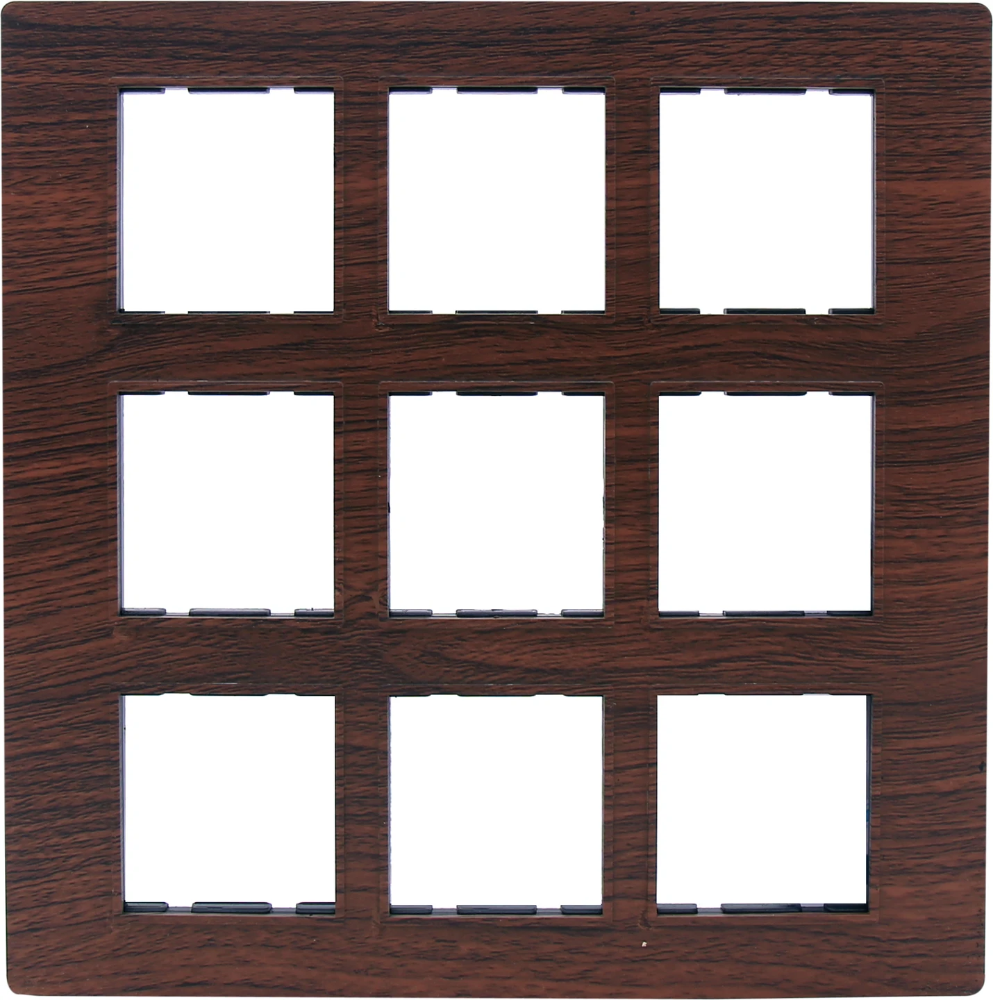 Dewon Electric 18 Module Plate - Wooden