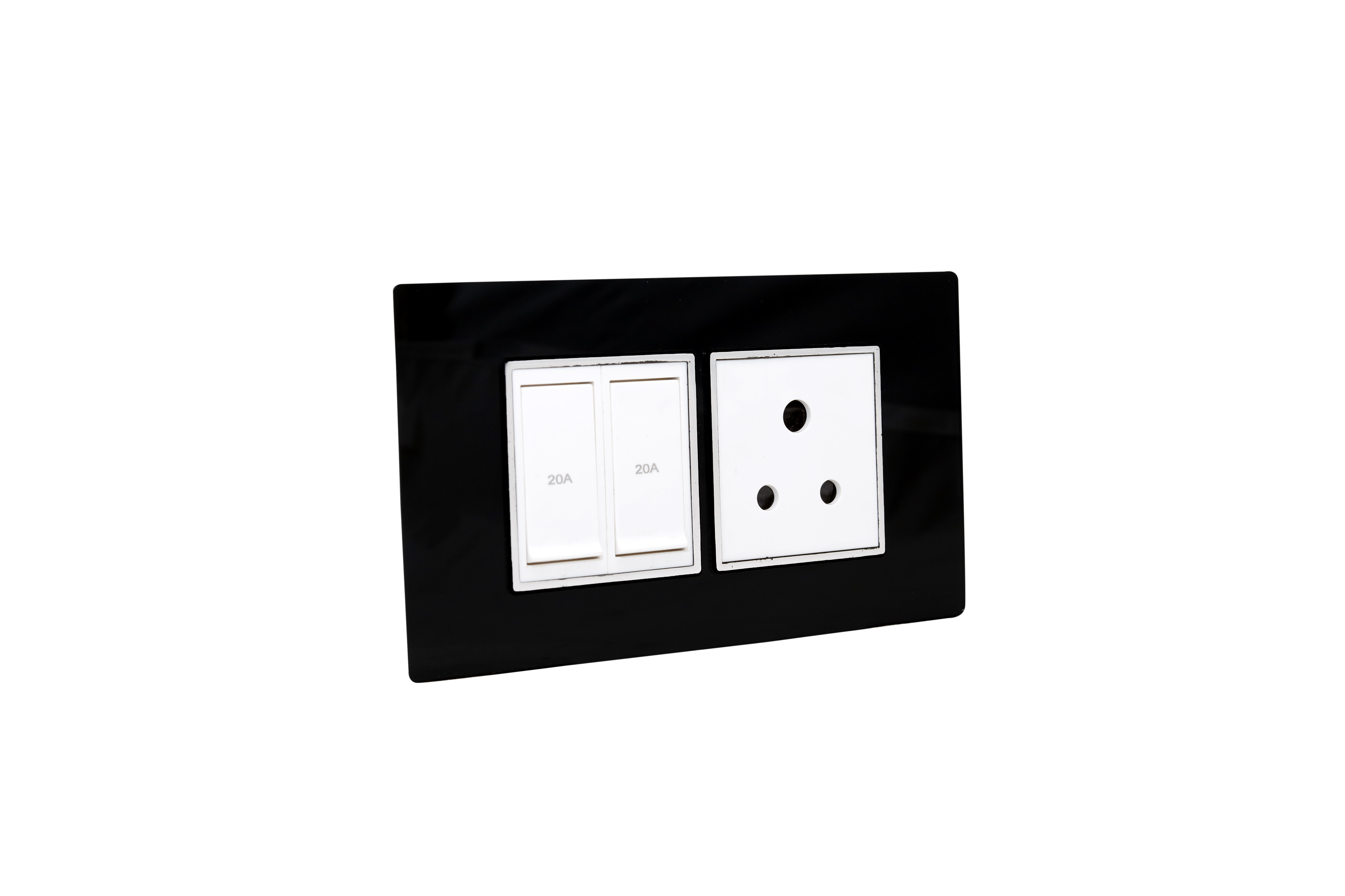 Dewon Electric SilverLine 4 Module Plate
