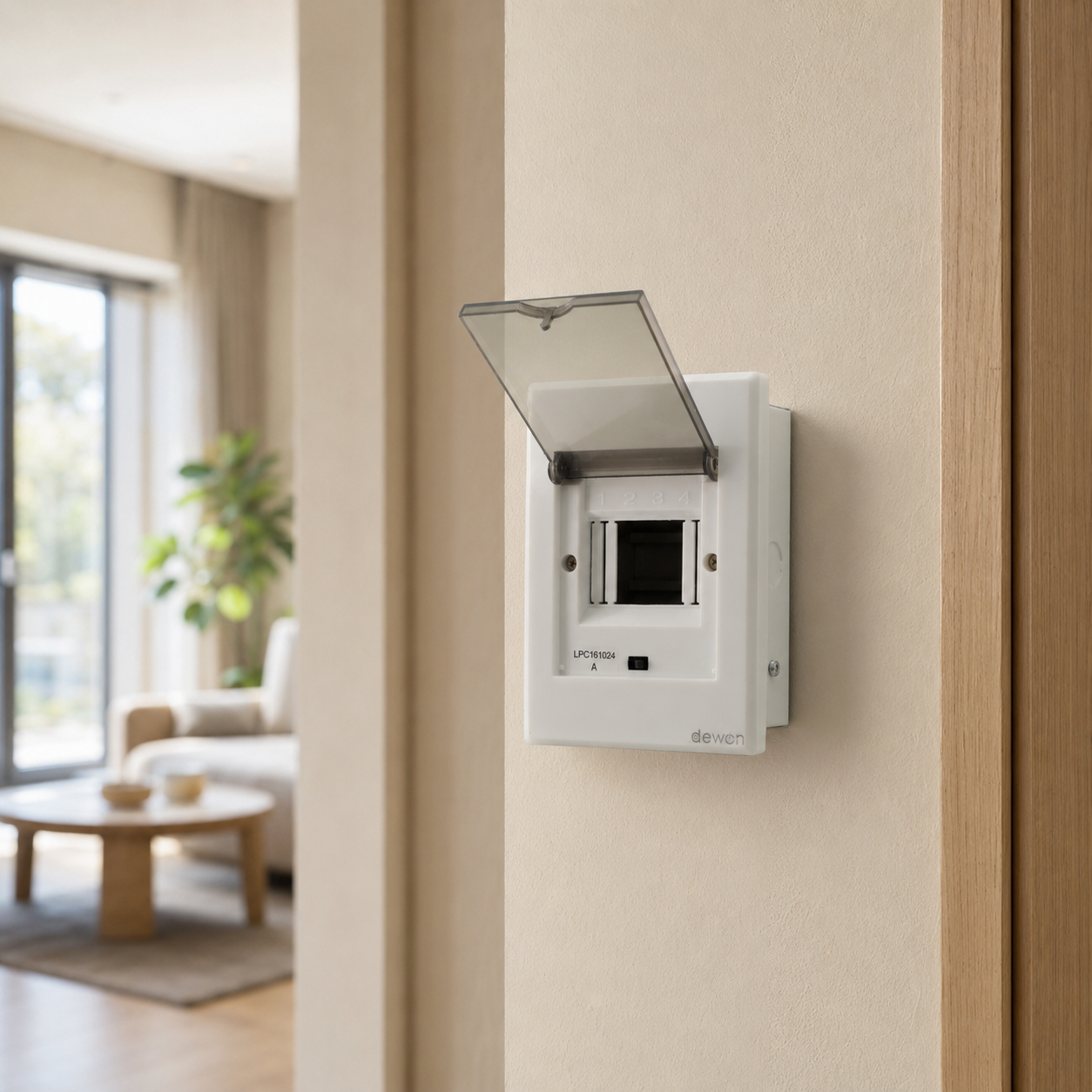 2/4 Way Single Pole with Neutral Distribution Board