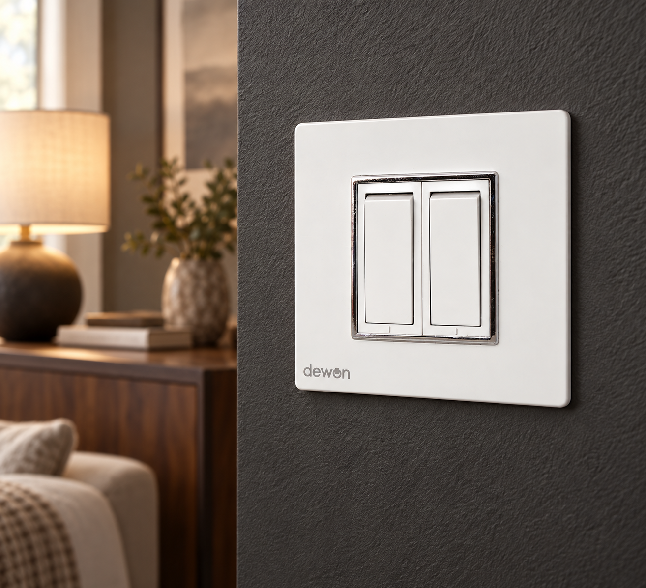 Dewon Electric SilverLine 2 Module Plate