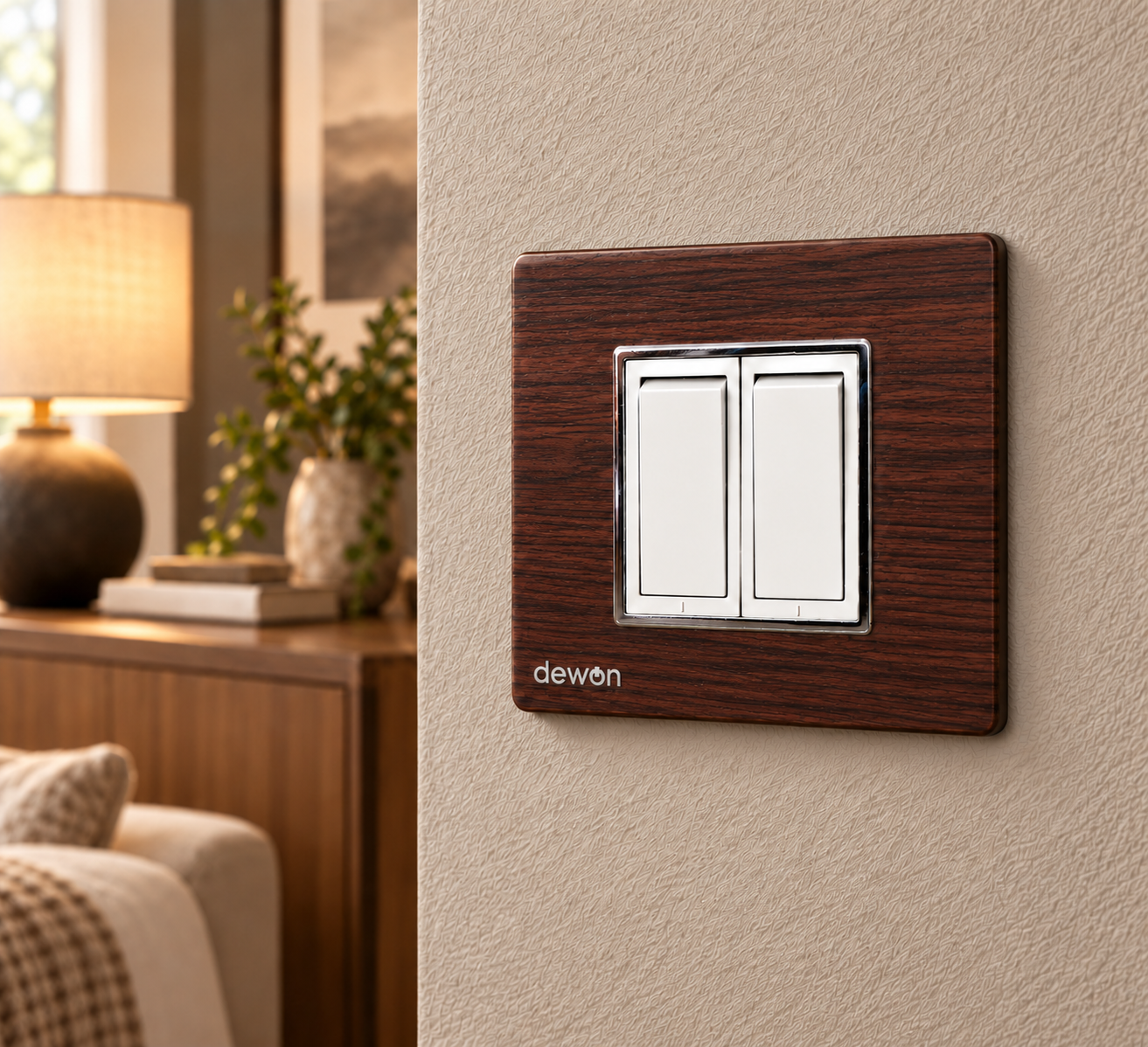 Dewon Electric SilverLine 2 Module Plate
